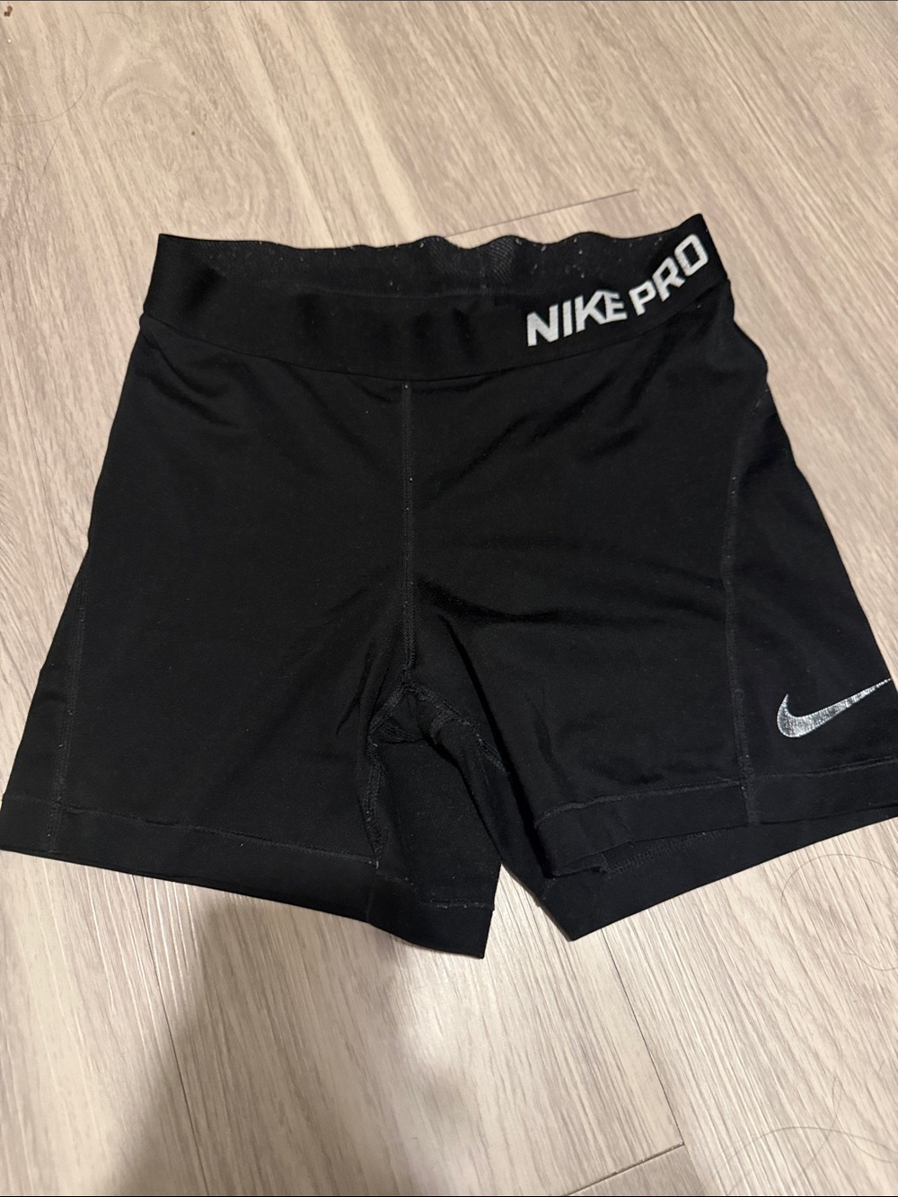 Nike pro black compression shorts